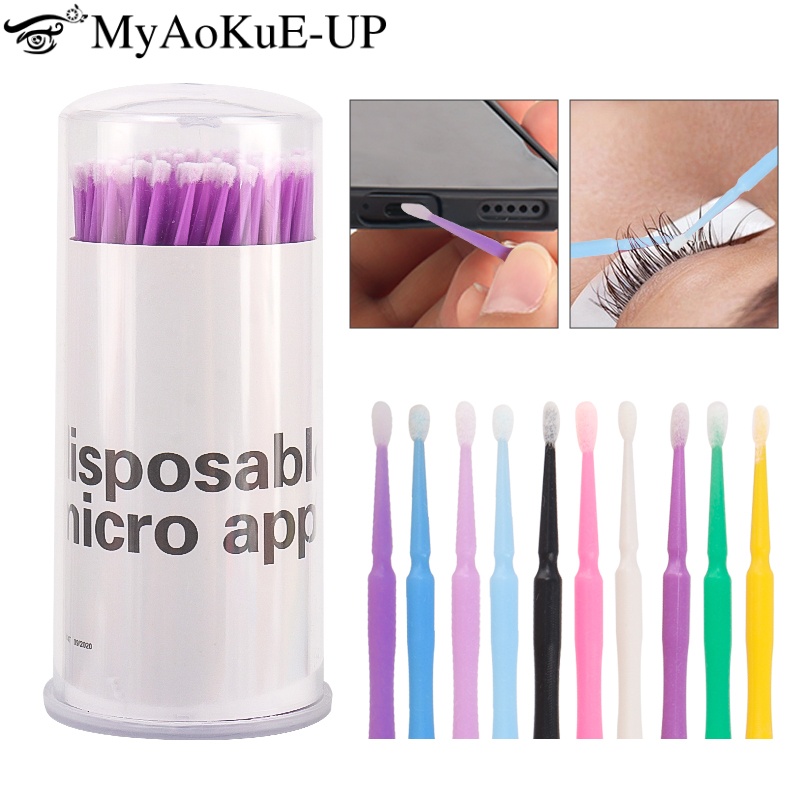 Eyelash Extension Vendor - 100 шт. одноразовая кисть для наращивания