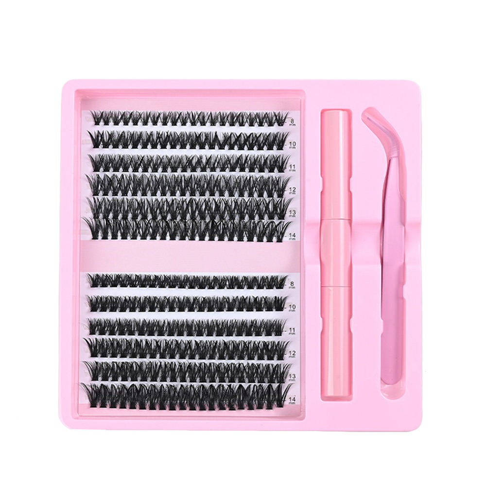 Faux Mink Lash - Накладные ресницы 12 рядов, натуральный вид,