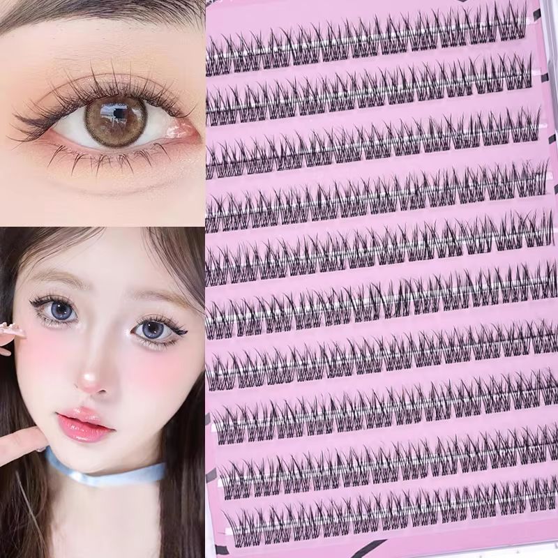 Eyelash Extension Anime Style - Многоразовые накладные ресницы в форме рыбьего