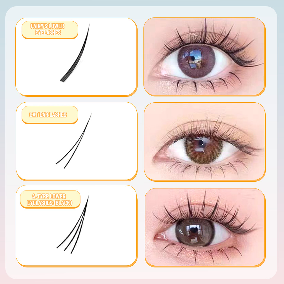 НОВИНКА: 9 стилей, 306 пучков  – обзор и цена Eyelash Extension Anime Style