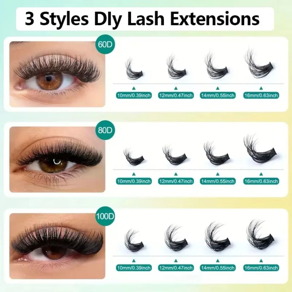 Набор для самостоятельного нар – обзор и цена Eyelash Extension Natural Look