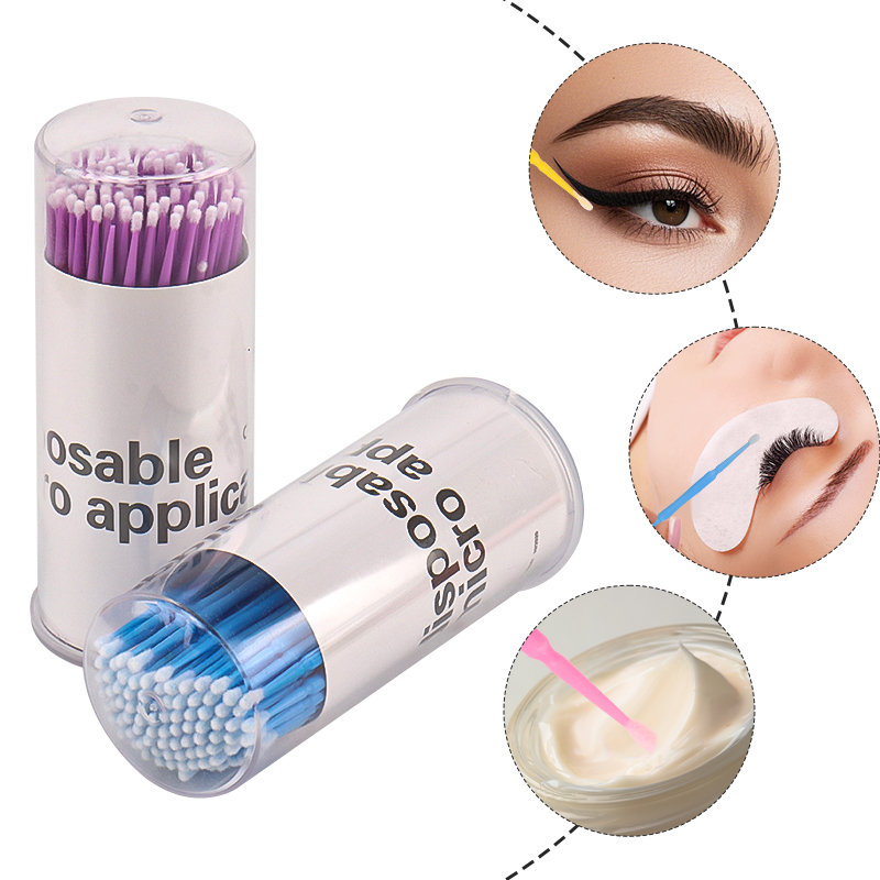 100 шт. одноразовая кисть для  – обзор и цена Eyelash Extension Vendor
