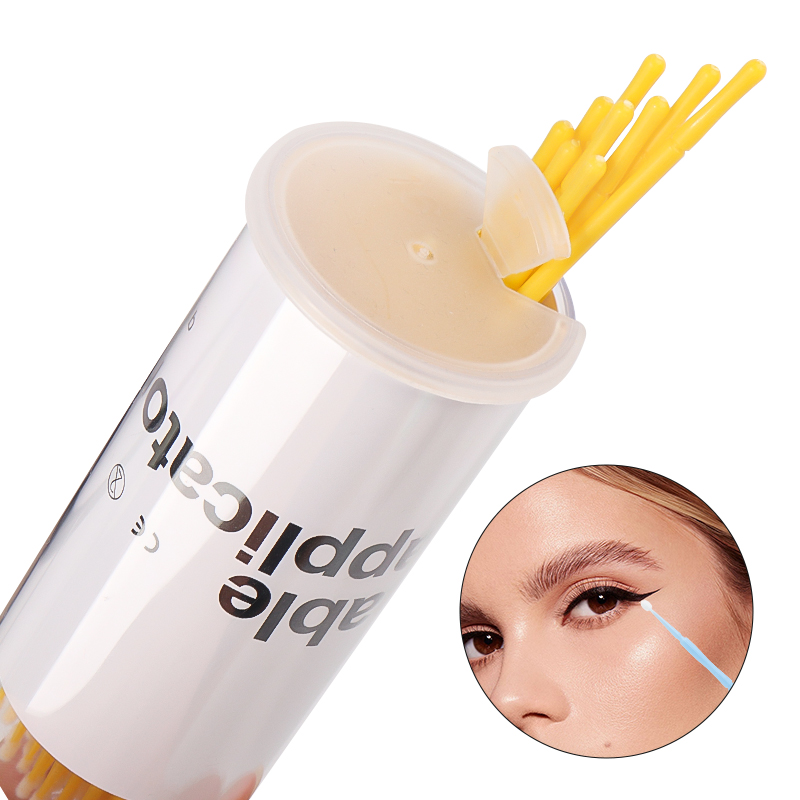 100 шт. одноразовая кисть для  – обзор и цена Eyelash Extension Vendor