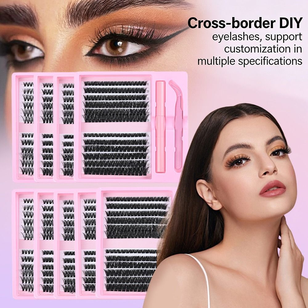 Накладные ресницы 12 рядов, на – обзор и цена Faux Mink Lash