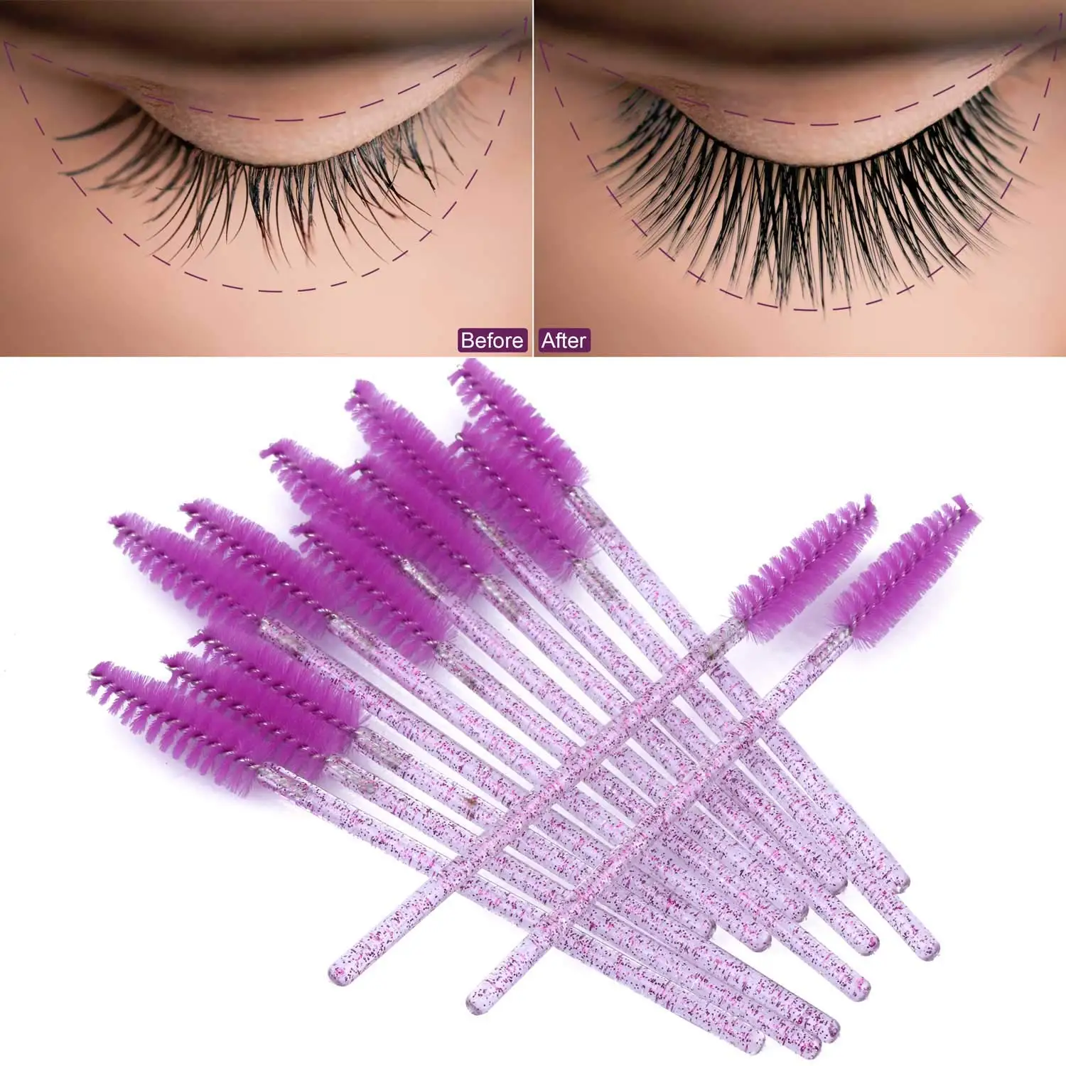 100/1000/2000 шт. одноразовые  – обзор и цена Eyelash Extension Vendor