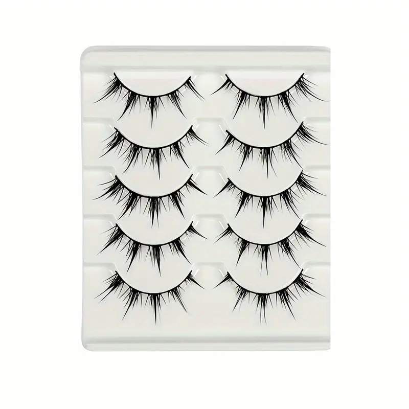 5 пар накладных ресниц в стиле – обзор и цена Eyelash Extension Anime Style