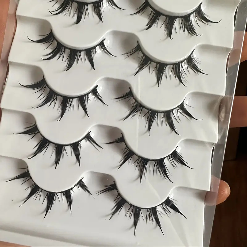 5 пар накладных ресниц в стиле – обзор и цена Eyelash Extension Anime Style
