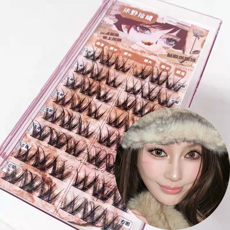 Аниме-ресницы W-образной формы – обзор и цена Eyelash Extension Anime Style