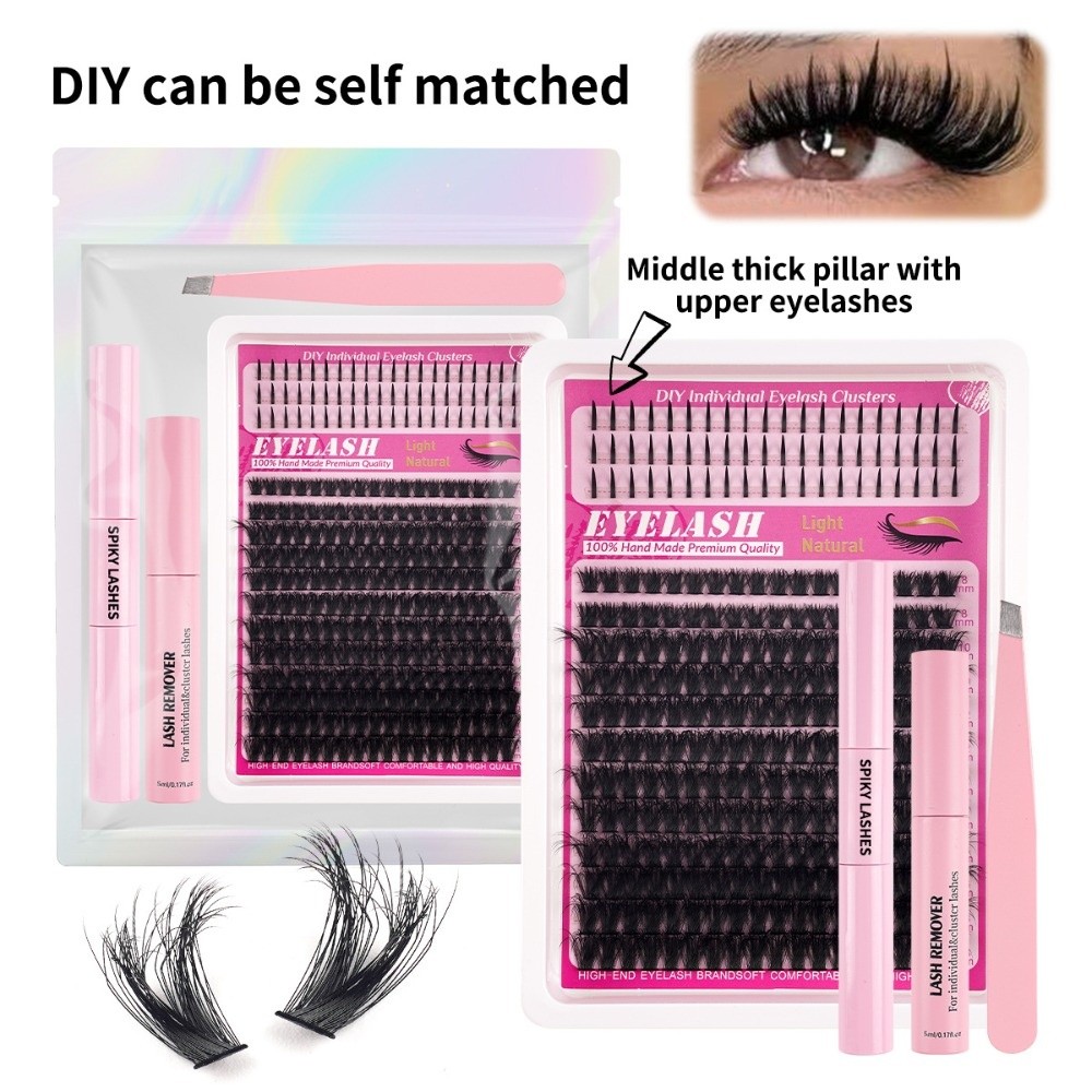 Накладные ресницы 8-18 мм: нат – обзор и цена Eyelash Extension Natural Look