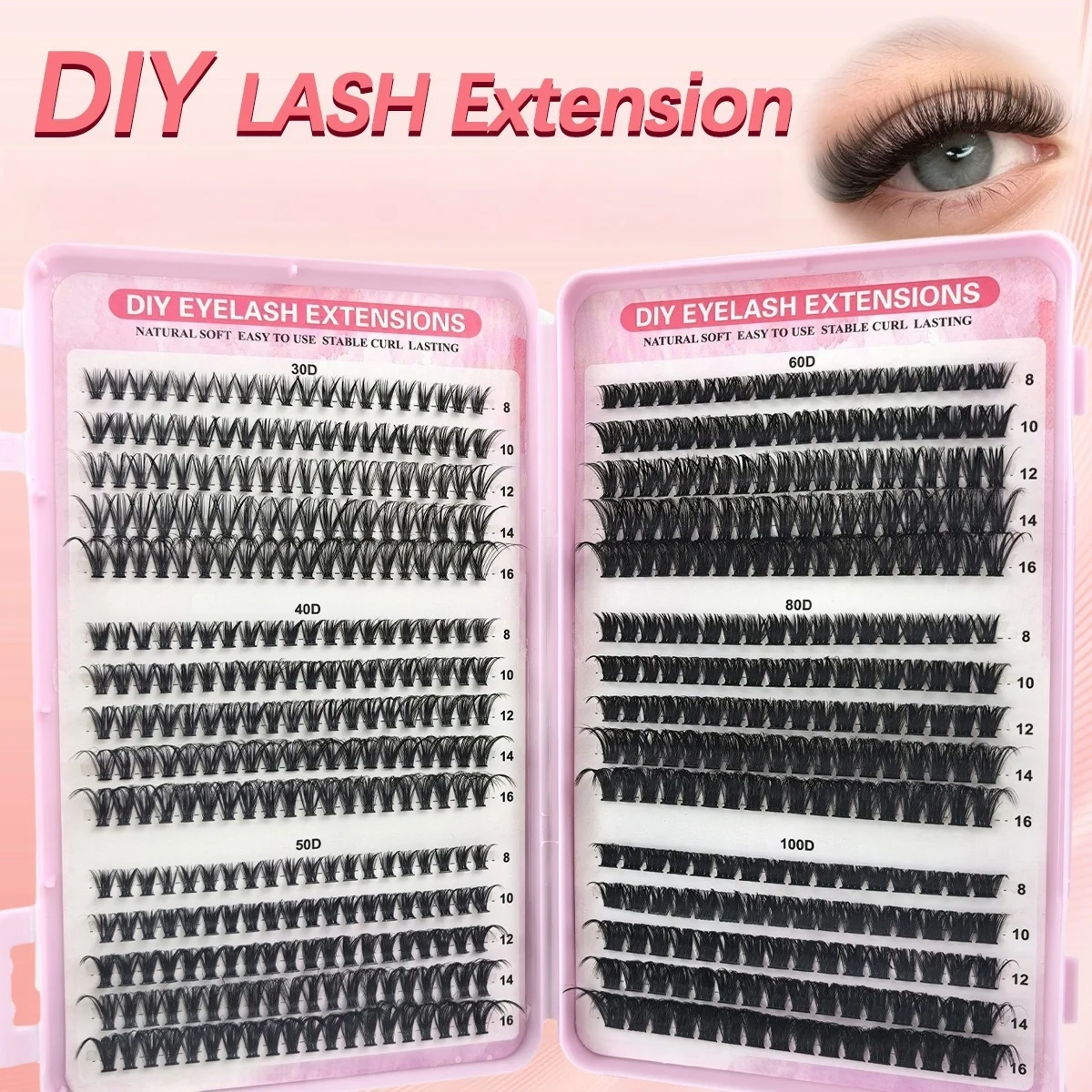 1 коробка для наращивания ресн – обзор и цена Eyelash Extension Anime Style