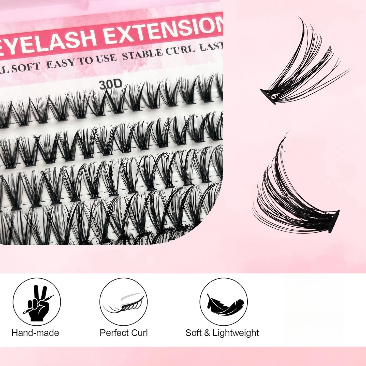 1 коробка для наращивания ресн – обзор и цена Eyelash Extension Anime Style