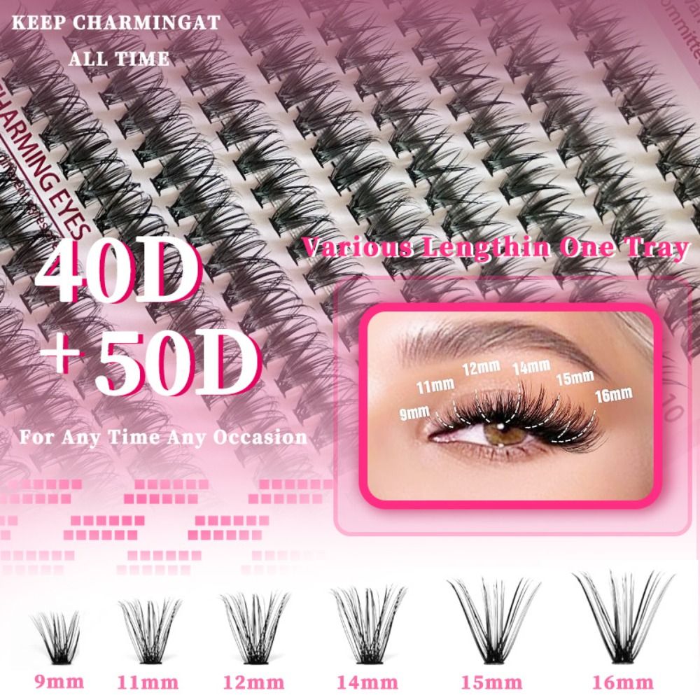 Накладные ресницы 9-16 мм, 3D  – обзор и цена Faux Mink Lash