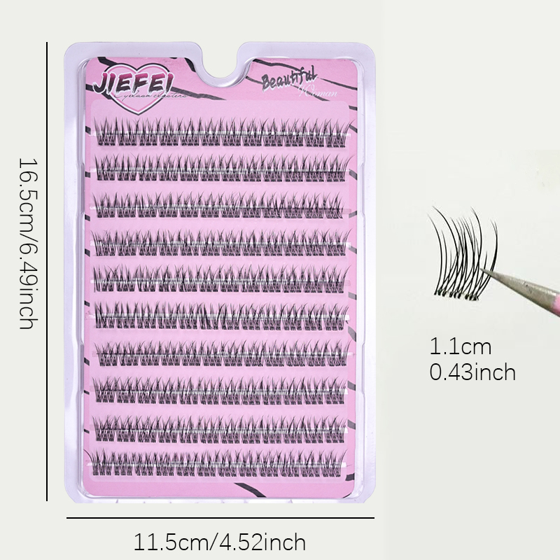 Многоразовые накладные ресницы – обзор и цена Eyelash Extension Anime Style